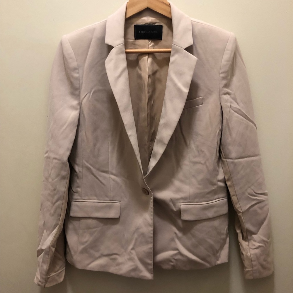 BCBGMaxAzria Light Beige Blazer